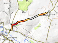 La Croix du Fresnoy przez Vieil-Hesdin