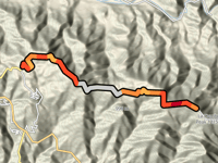 La Cumbre Peak von Painted Cave