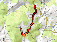 La Fraisse via Route des Carrières
