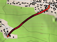 La Grande Rue von Mézière sur Seine