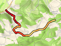 La Haut des Très przez Route de la Palecote
