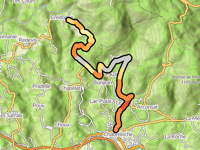 La Lizolle da Chabreloche via Les Cros