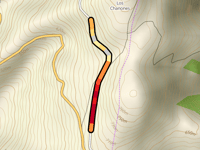 La Llomba Carqueixa from Alto del Segredal