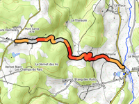 Les Valottes da Alligny-en-Morvan via La Molosse
