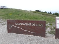 La Montagne de Lure from Valbelle