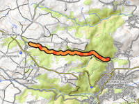 La Montée de la Vallée des Prades von Chatel Guyon