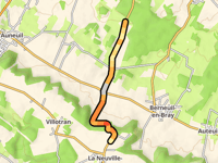 La Neuville Garnier da Haras via Grande Rue de Vaux