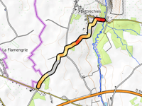 La Perche Rompue przez Rue de Saint-Waast