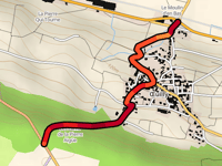 La Pierre Aiguë über Rue du 8 Mai