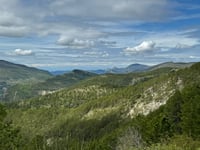 Le Poët-en-Percip from Buis-les-Baronnies