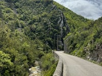Le Poët-en-Percip from Buis-les-Baronnies