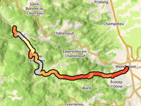 La Traverse da Montbrison via Roche-en-Forez