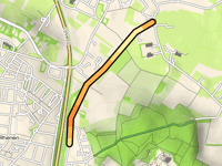 Boslandweg von Achterberg