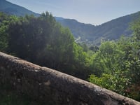Laboule from Rocles via Route de la Croix Blanche