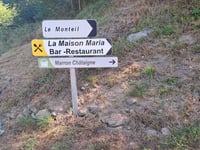 Laboule über Route de Monteil