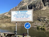 Lac Besson & Lac Noir von Alpe d'Huez