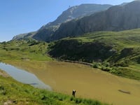 Lac Besson & Lac Noir von Alpe d'Huez
