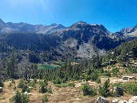 Lac d'Aumar / Lac d'Aubert from Saint Lary Soulan