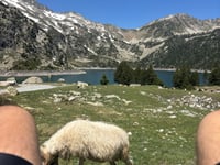 Lac d'Aumar / Lac d'Aubert depuis Saint Lary Soulan