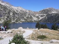 Lac d'Aumar / Lac d'Aubert from Saint Lary Soulan