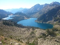 Lac d'Aumar / Lac d'Aubert from Saint Lary Soulan