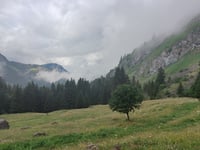 Lac de Bise from Vacheresse