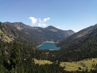 Lac de Cap-de-Long from Saint-Lary-Soulan