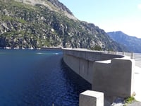 Lac de Cap-de-Long from Saint-Lary-Soulan