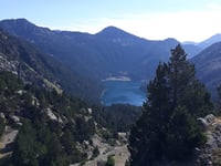 Lac de Cap-de-Long from Saint-Lary-Soulan