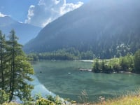 Lac de Derborence from Conthey