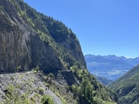 Lac de Derborence from Conthey