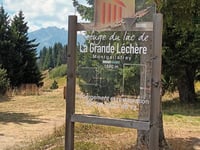 Lac de la Grande Léchère from La Chambre