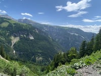 Lac de Tseuzier vanuit Sion