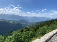 Lac de Tseuzier vanuit Sion