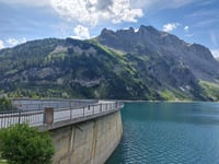 Lac de Tseuzier da Sion