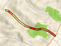 Lacassagne via Chemin de Laouat
