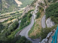 Lacets de Montvernier