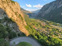 Lacets de Montvernier