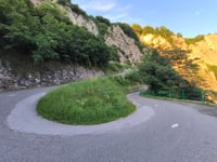 Lacets de Montvernier