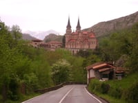Lacs de Covadonga depuis Cangas de Onis