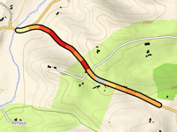 Route de Molas da Larja via Lagarde