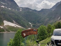 Lago della Rovine depuis Valdieri