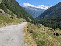 Lago del Narèt from Cavergno
