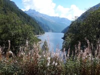 Lago del Narèt from Cavergno