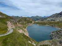 Lago del Narèt desde Cavergno