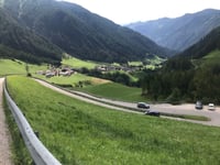 Lago di Neves über Schattenberg
