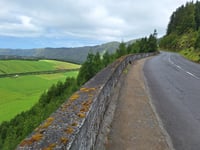 Lagoa do Canário von Ponta Delgada über Miradouro da Vista do Rei