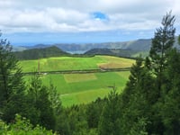 Lagoa do Canário von Ponta Delgada über Miradouro da Vista do Rei