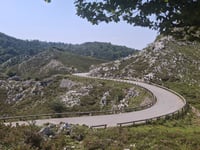 Lacs de Covadonga depuis Cangas de Onis