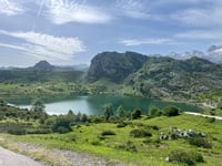 Lacs de Covadonga depuis Cangas de Onis